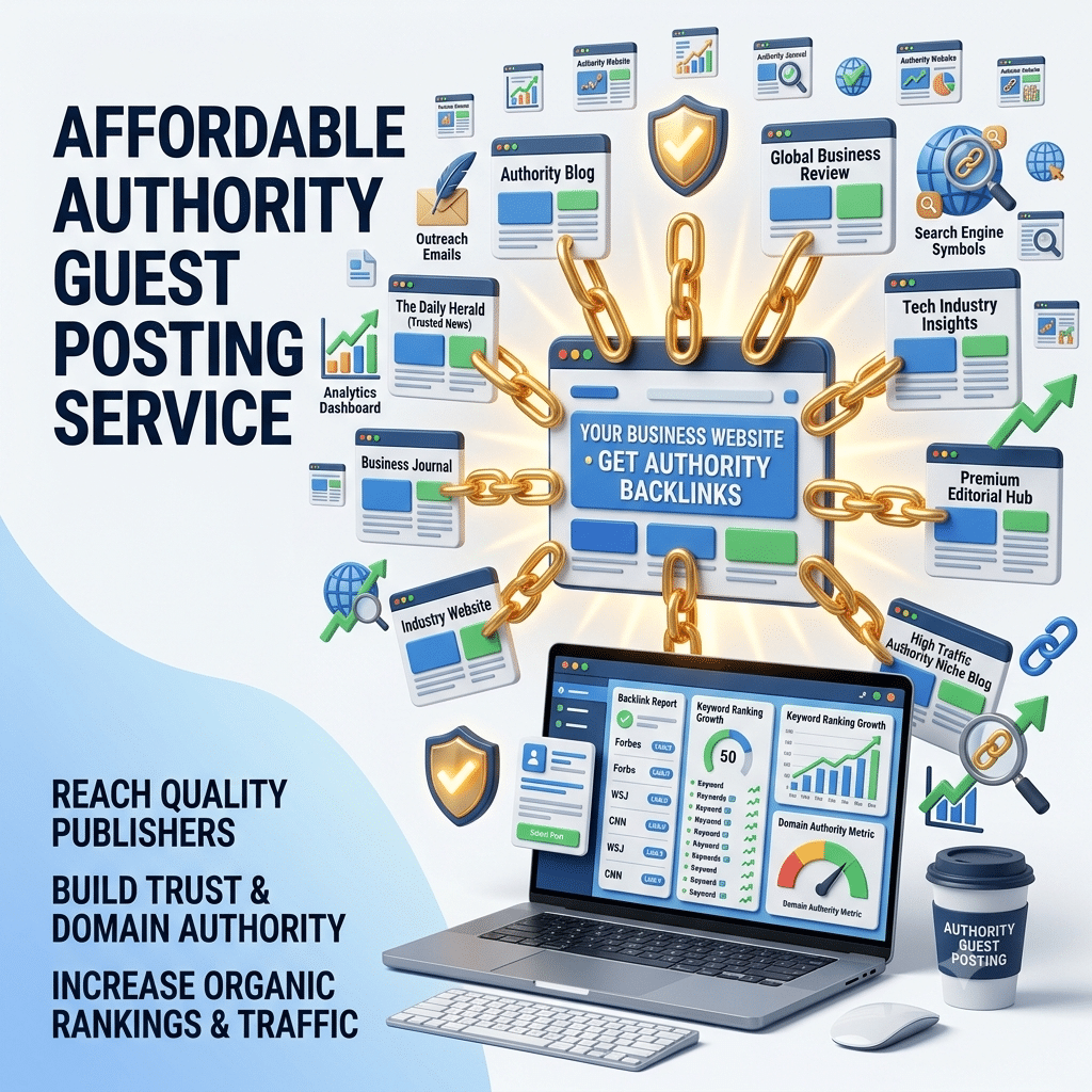 Affordable Authority Guest Posting Service for Quality Backlinks