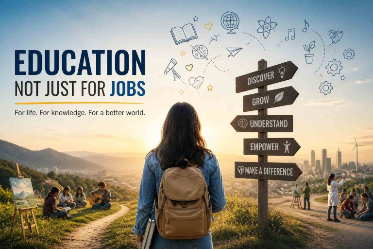 education not just for jobs